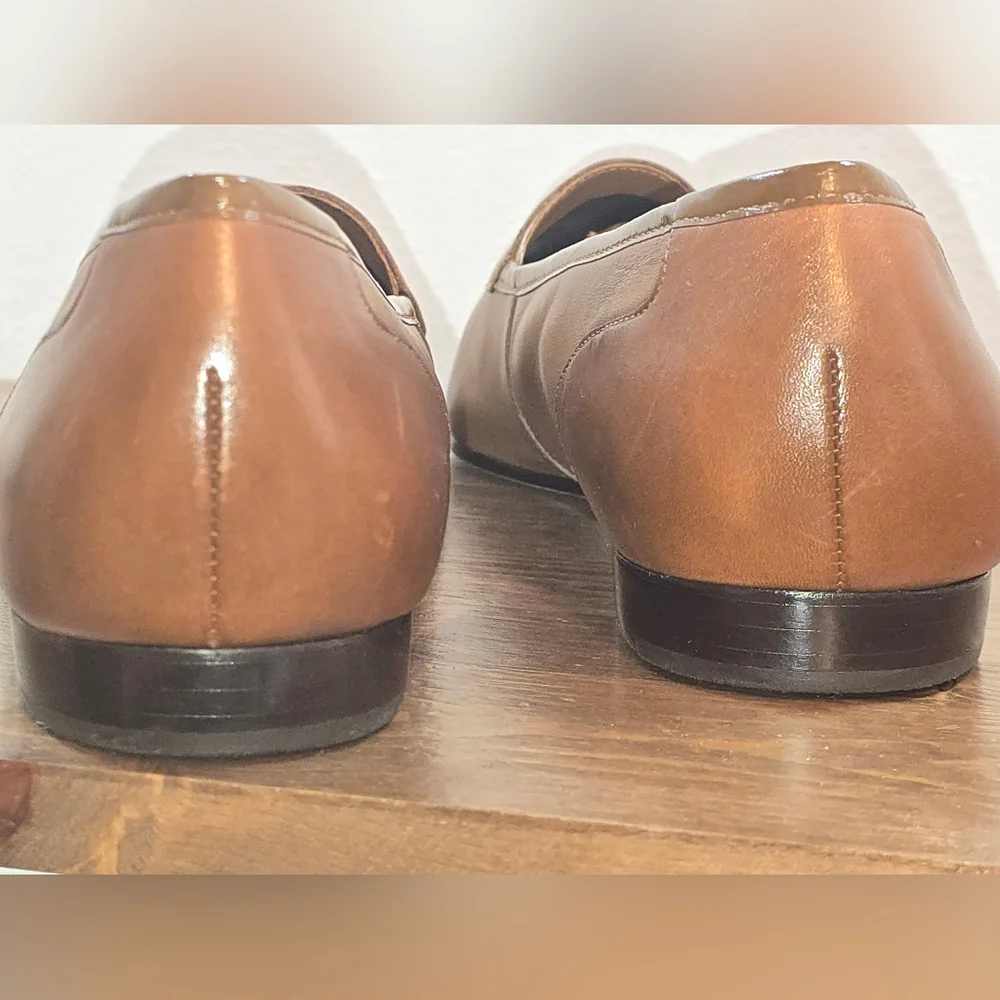 Enzo Angiolini NWOT Made In Brazil Leather Loafers Women's Size 10M - Picture 6 of 8